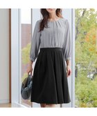 【ティアクラッセ/Tiaclasse】の【ダブルクロス】シフォンドッキングワンピース ブラック|ID: prp329100004353837 ipo3291000000035546373