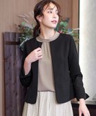 【ティアクラッセ/Tiaclasse】の【ダブルクロス】ノーカラージャケット 人気、トレンドファッション・服の通販 founy(ファニー) ファッション Fashion レディースファッション Fashion for Women アウター Coat / Outerwear Collection レディースジャケット・軽アウター Jackets ノーカラージャケット / シンプル上品コーデ Collarless Jackets アクセサリー Fashion Accessories ウォッシャブル Machine Washable 春 Spring 秋 Autumn ジャケット Jacket, Outerwear スリット Slit, Slit Detail スーツ Suit, Formalwear ダブル Double, Double-Breasted フォルム Silhouette, Form フォーマル Formal, Dressy ポケット Pocket, Pocket Detail 冬 Winter / This Winter A/W・秋冬 Autumn/Winter S/S・春夏 SS, Spring/Summer, Warm Season 夏 Summer セレモニー Ceremony 入学式 Entrance Ceremony 卒業式 Graduation Ceremony ビジネス 仕事 通勤 Business / Work / Commuting thumbnail ブラック|ID: prp329100004353838 ipo3291000000035271306