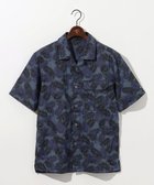 【ジョセフ アブード マウンテン/JOSEPH ABBOUD MOUNTAIN】の【通気性・腰ポケット付き】ジャングルリーフプリント 半袖シャツ 人気、トレンドファッション・服の通販 founy(ファニー) ファッション Fashion レディースファッション WOMEN トップス・カットソー Tops/Tshirt シャツ/ブラウス Shirts/Blouses おすすめ Recommend プリント Print ポケット Pocket リラックス Relax リーフ Leaf 半袖 Short Sleeve 吸水 Water Absorption 夏 Summer 春 Spring S/S・春夏 Ss・Spring/Summer 羽織 Haori thumbnail ネイビー系6|ID: prp329100004355478 ipo3291000000031700290