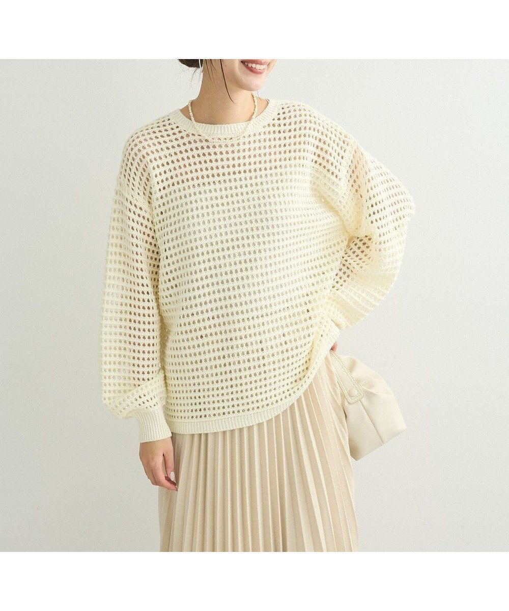 【グリーンパークス/Green Parks】のメッシュニットチュニック 人気、トレンドファッション・服の通販 founy(ファニー) 　ファッション　Fashion　レディースファッション　Fashion for Women　ワンピース　Dresses　チュニック　Tunic Tops & Dresses　チュニック　Tunic, Long Top　ポケット　Pocket, Pocket Detail　夏　Summer　春　Spring　S/S・春夏　SS, Spring/Summer, Warm Season　 other-1|ID: prp329100004355507 ipo3291000000032670704