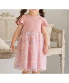 【エニィ/ANY / KIDS】の刺繍チュールワンピース ピンク|ID: prp329100004357174 ipo3291000000032756843
