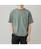 【アンフィーロ/UNFILO / MEN】の【UVケア】BASIC 半袖TEE カーキ|ID: prp329100004357179 ipo3291000000031671423