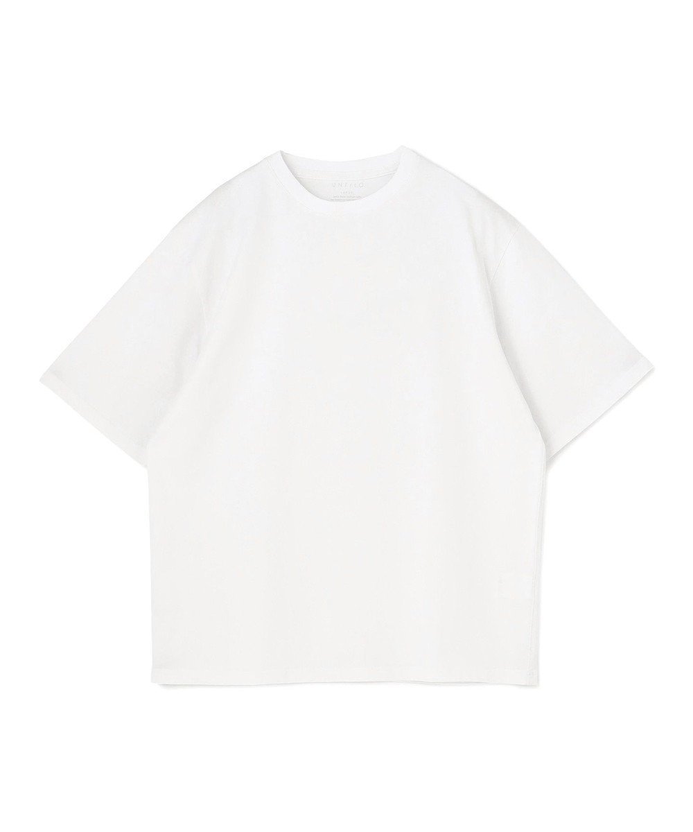 【アンフィーロ/UNFILO / MEN】の【UVケア】BASIC 半袖TEE インテリア・キッズ・メンズ・レディースファッション・服の通販 founy(ファニー) 　ファッション　Fashion　メンズファッション　MEN　トップス・カットソー　Tops/Tshirt/Men　シャツ　Shirts　春　Spring　カットソー　Cut And Sew　グラフィック　Graphic　ベーシック　Basic　半袖　Short Sleeve　モダン　Modern　S/S・春夏　Ss・Spring/Summer　夏　Summer　エレガント 上品　Elegant　ホワイト|ID: prp329100004357179 ipo3291000000031671424