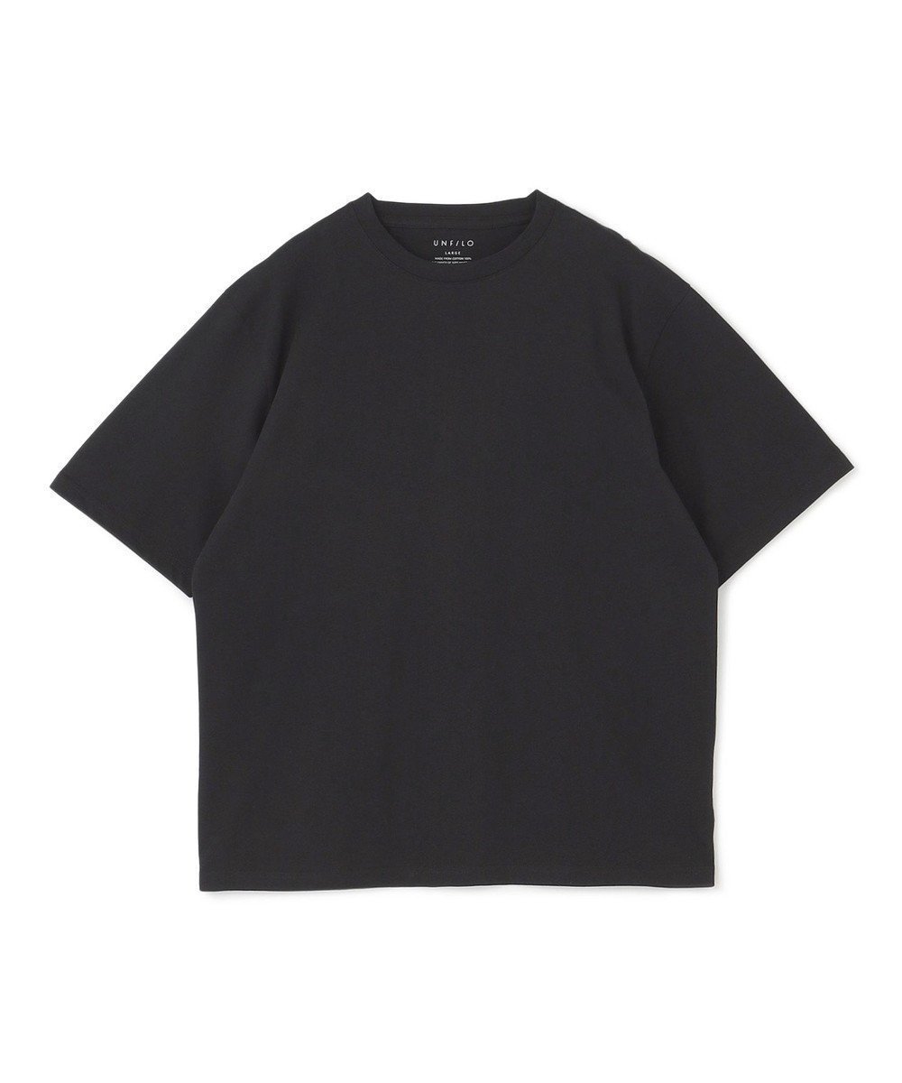 【アンフィーロ/UNFILO / MEN】の【UVケア】BASIC 半袖TEE インテリア・キッズ・メンズ・レディースファッション・服の通販 founy(ファニー) 　ファッション　Fashion　メンズファッション　MEN　トップス・カットソー　Tops/Tshirt/Men　シャツ　Shirts　春　Spring　カットソー　Cut And Sew　グラフィック　Graphic　ベーシック　Basic　半袖　Short Sleeve　モダン　Modern　S/S・春夏　Ss・Spring/Summer　夏　Summer　エレガント 上品　Elegant　ブラック|ID: prp329100004357179 ipo3291000000031671426