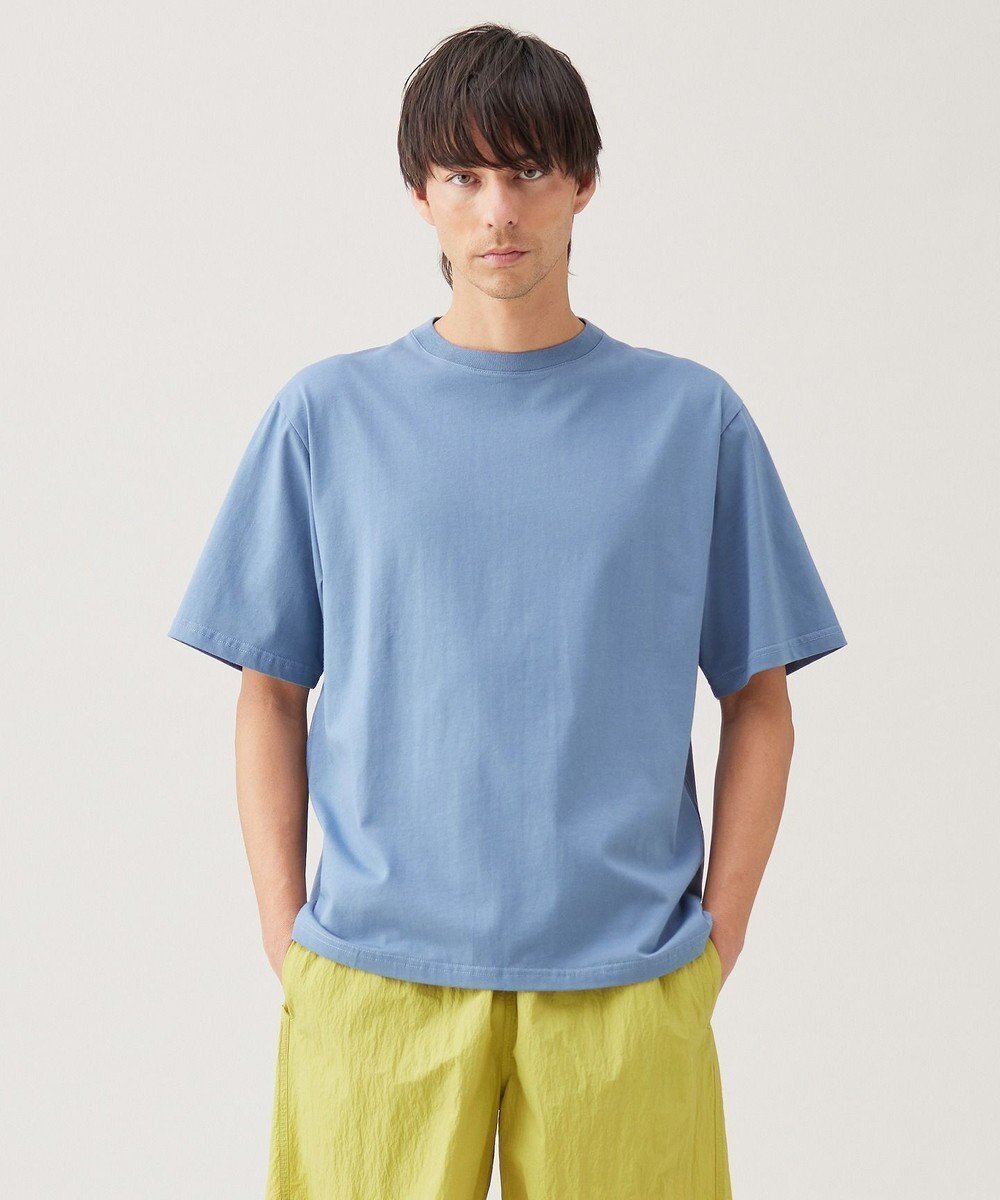 【アンフィーロ/UNFILO / MEN】の【UVケア】BASIC 半袖TEE インテリア・キッズ・メンズ・レディースファッション・服の通販 founy(ファニー) 　ファッション　Fashion　メンズファッション　MEN　トップス・カットソー　Tops/Tshirt/Men　シャツ　Shirts　春　Spring　カットソー　Cut And Sew　グラフィック　Graphic　ベーシック　Basic　半袖　Short Sleeve　モダン　Modern　S/S・春夏　Ss・Spring/Summer　夏　Summer　エレガント 上品　Elegant　ブルー|ID: prp329100004357179 ipo3291000000031797497