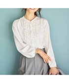 【エニィ スィス/any SiS】の【洗える】フリルディテール ブラウス オフ|ID: prp329100004357187 ipo3291000000033567881