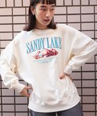 【アメリカンホリック/AMERICAN HOLIC】の刺繍裏毛プルオーバー Off White|ID: prp329100004357215 ipo3291000000031904501