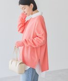 【アメリカンホリック/AMERICAN HOLIC】のサイドスリットニットプルオーバー Pink|ID: prp329100004357216 ipo3291000000031678909