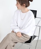 【アメリカンホリック/AMERICAN HOLIC】の袖タックポンチプルオーバー Off White|ID: prp329100004357221 ipo3291000000031889019