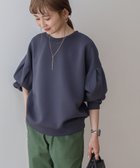 【アメリカンホリック/AMERICAN HOLIC】の袖タックポンチプルオーバー Charcoal Gray|ID: prp329100004357221 ipo3291000000031889021