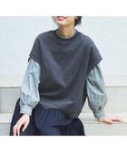 【エニィファム/any FAM】の【洗濯機可】裏毛スウェットベスト 人気、トレンドファッション・服の通販 founy(ファニー) ファッション Fashion レディースファッション WOMEN アウター Coat Outerwear トップス・カットソー Tops/Tshirt パーカ Sweats ベスト/ジレ Gilets/Vests スウェット Sweat ベスト Vest リラックス Relax A/W・秋冬 Aw・Autumn/Winter・Fw・Fall-Winter thumbnail ネイビー|ID: prp329100004357291 ipo3291000000030450735