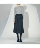 【グレース コンチネンタル/GRACE CONTINENTAL】のラメシアーリブニットトップ 人気、トレンドファッション・服の通販 founy(ファニー) ファッション Fashion レディースファッション WOMEN トップス・カットソー Tops/Tshirt ニット Knit Tops シアー Sheer セーター Sweater ベーシック Basic エレガント 上品 Elegant A/W・秋冬 Aw・Autumn/Winter・Fw・Fall-Winter thumbnail グレー|ID: prp329100004357326 ipo3291000000030450894