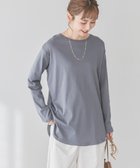 【アメリカンホリック/AMERICAN HOLIC】のクルーネックロングカットプルオーバー 人気、トレンドファッション・服の通販 founy(ファニー) ファッション Fashion レディースファッション WOMEN トップス・カットソー Tops/Tshirt シャツ/ブラウス Shirts/Blouses ロング / Tシャツ T-Shirts プルオーバー Pullover カットソー Cut and Sewn NEW・新作・新着・新入荷 New Arrivals インナー Inner カットソー Cut And Sew シンプル Simple ジャケット Jacket ヘムライン Hemline ベスト Vest ロング Long 夏 Summer 春 Spring S/S・春夏 Ss・Spring/Summer thumbnail Charcoal Gray|ID: prp329100004357418 ipo3291000000030451434