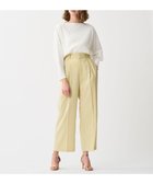 【アンクレイヴ/uncrave】の【洗濯機洗い可】ツイミーツイル ワイドパンツ イエロー|ID: prp329100004357427 ipo3291000000031962685