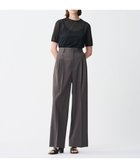 【アンクレイヴ/uncrave】の【洗濯機洗い可】ツイミーツイル ワイドパンツ スレート|ID: prp329100004357427 ipo3291000000031962686