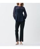 【アンクレイヴ/uncrave】の【UVカット・接触冷感・洗濯機洗い可】ダブルフェイスジャージー スリットパンツ ブラック|ID: prp329100004357428 ipo3291000000033479745