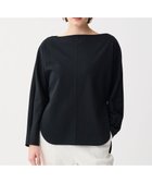 【アンクレイヴ/uncrave】の【UVカット・接触冷感・洗濯機洗い可】ダブルフェイスジャージー ドルマンスリーブトップス ブラック|ID: prp329100004357429 ipo3291000000031969185