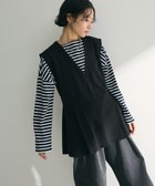 【グリーンパークス/Green Parks】の・Petit Fleur サイドプリーツベスト Black|ID: prp329100004357447 ipo3291000000031863492
