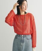 【グリーンパークス/Green Parks】のメッシュカットプルオーバー 人気、トレンドファッション・服の通販 founy(ファニー) ファッション Fashion レディースファッション WOMEN トップス・カットソー Tops/Tshirt シャツ/ブラウス Shirts/Blouses ロング / Tシャツ T-Shirts プルオーバー Pullover カットソー Cut and Sewn NEW・新作・新着・新入荷 New Arrivals インナー Inner カットソー Cut And Sew スリット Slit ポケット Pocket メッシュ Mesh 夏 Summer 春 Spring S/S・春夏 Ss・Spring/Summer thumbnail Orange|ID: prp329100004357455 ipo3291000000030451582