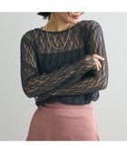 【グリーンパークス/Green Parks】のパネルラインレースカットプルオーバー Gray|ID: prp329100004357456 ipo3291000000032187658