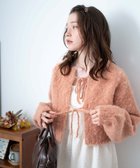 【ウィゴー/WEGO】の2WAYブークレリボンカーデ オレンジ|ID: prp329100004357537 ipo3291000000030452122