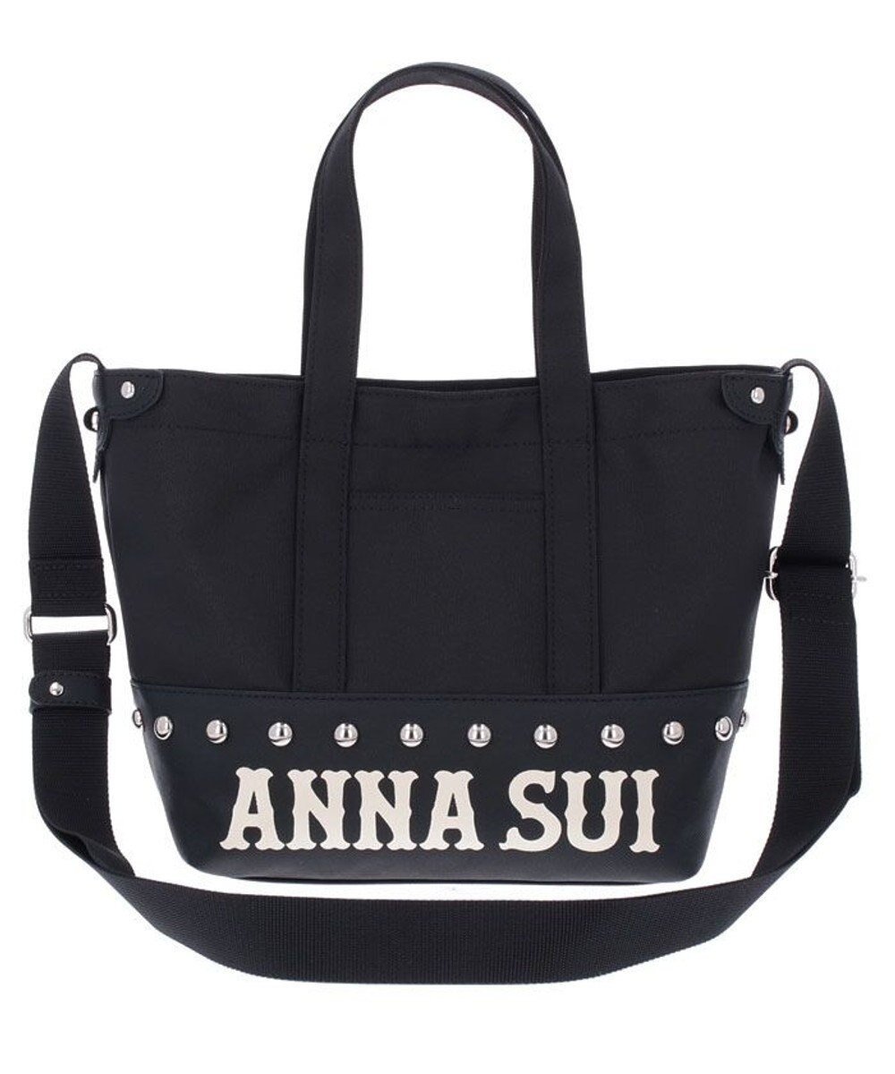 【アナスイ/ANNA SUI】のハングアウト 2wayミニトート 人気、トレンドファッション・服の通販 founy(ファニー) 　ファッション　Fashion　レディースファッション　WOMEN　バッグ　Bag　アウトドア　Outdoor　ウエスタン　Western　キャンバス　Canvas　ショルダー　Shoulder　シンプル　Simple　スタッズ　Studs　トレンド　Trend　旅行　Travel　 other-1|ID: prp329100004358471 ipo3291000000030463063