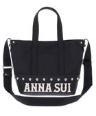 【アナスイ/ANNA SUI】のハングアウト 2wayミニトート 人気、トレンドファッション・服の通販 founy(ファニー) ファッション Fashion レディースファッション WOMEN バッグ Bag アウトドア Outdoor ウエスタン Western キャンバス Canvas ショルダー Shoulder シンプル Simple スタッズ Studs トレンド Trend 旅行 Travel thumbnail ブラック|ID: prp329100004358471 ipo3291000000030463064