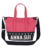 【アナスイ/ANNA SUI】のハングアウト 2wayミニトート 人気、トレンドファッション・服の通販 founy(ファニー) ファッション Fashion レディースファッション WOMEN バッグ Bag アウトドア Outdoor ウエスタン Western キャンバス Canvas ショルダー Shoulder シンプル Simple スタッズ Studs トレンド Trend 旅行 Travel thumbnail ピンク|ID: prp329100004358471 ipo3291000000030463065