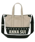 【アナスイ/ANNA SUI】のハングアウト 2wayミニトート 人気、トレンドファッション・服の通販 founy(ファニー) ファッション Fashion レディースファッション WOMEN バッグ Bag アウトドア Outdoor ウエスタン Western キャンバス Canvas ショルダー Shoulder シンプル Simple スタッズ Studs トレンド Trend 旅行 Travel thumbnail グレージュ|ID: prp329100004358471 ipo3291000000030463066