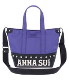 【アナスイ/ANNA SUI】のハングアウト 2wayミニトート 人気、トレンドファッション・服の通販 founy(ファニー) ファッション Fashion レディースファッション WOMEN バッグ Bag アウトドア Outdoor ウエスタン Western キャンバス Canvas ショルダー Shoulder シンプル Simple スタッズ Studs トレンド Trend 旅行 Travel thumbnail パープル|ID: prp329100004358471 ipo3291000000030463067