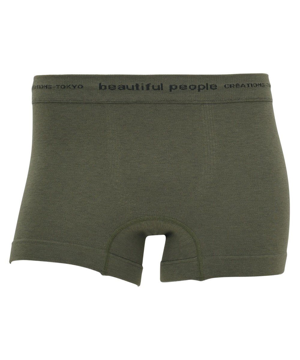 【ワコール/Wacoal / MEN】のユニセックス beautiful people コラボ 【PANTS HOLIC】 ボクサーパンツ ワンサイズ(S-LL) オーガニック綿混 前閉じ 下着 レディース メンズ WT8000 /ワコールメン インテリア・キッズ・メンズ・レディースファッション・服の通販 founy(ファニー) 　ファッション　Fashion　レディースファッション　WOMEN　パンツ　Pants　下着・ランジェリー　Underwear　アンダーウェア　Underwear　アンダー　Under　オーガニック　Organic　コラボ　Collaboration　フィット　Fit　メンズ　Mens　NEW・新作・新着・新入荷　New Arrivals　おすすめ　Recommend　カーキ|ID: prp329100004358485 ipo3291000000030463134