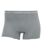 【ワコール/Wacoal / MEN】のユニセックス beautiful people コラボ 【PANTS HOLIC】 ボクサーパンツ ワンサイズ(S-LL) オーガニック綿混 前閉じ 下着 レディース メンズ WT8000 /ワコールメン グレー|ID: prp329100004358485 ipo3291000000031916831