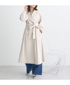 【アースミュージックアンドエコロジー/earth music&ecology】のパフスリーブトレンチコート Light Beige|ID: prp329100004358497 ipo3291000000032566813