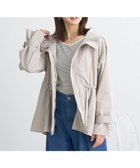 【アースミュージックアンドエコロジー/earth music&ecology】のドロストペプラムマウンテンパーカー Gray Beige|ID: prp329100004358502 ipo3291000000030463192