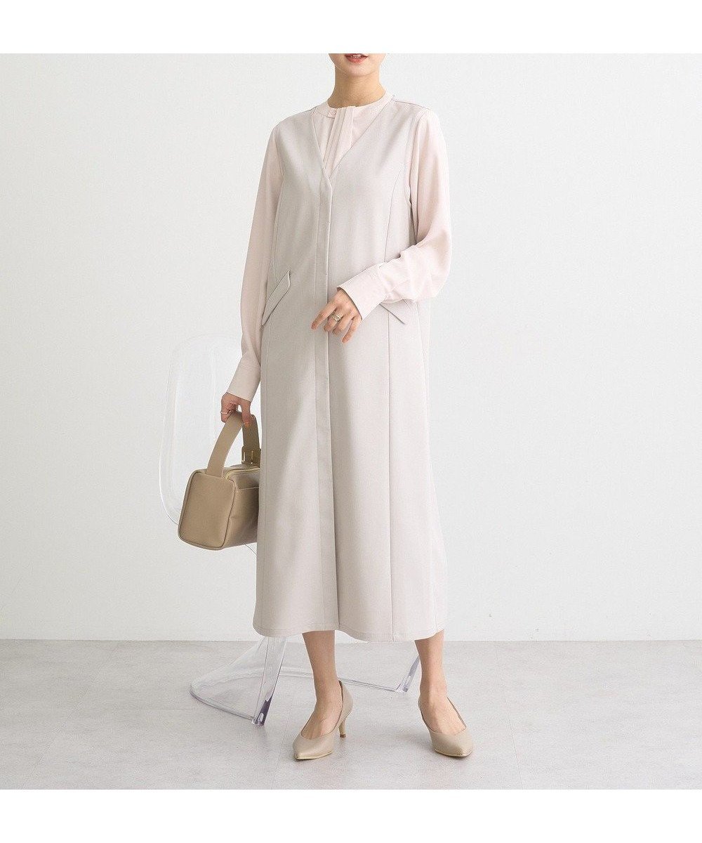 【アースミュージックアンドエコロジー/earth music&ecology】のジレワンピース インテリア・キッズ・メンズ・レディースファッション・服の通販 founy(ファニー) 　ファッション　Fashion　レディースファッション　Ladies' Fashion Online　アウター　Coat Outerwear　おすすめ　Recommend　インナー　Inner　ストレッチ　Stretch　フィット　Fit　ポケット　Pocket　夏　Summer　春　Spring　S/S・春夏　Ss・Spring/Summer　Beige|ID: prp329100004358503 ipo3291000000032561754