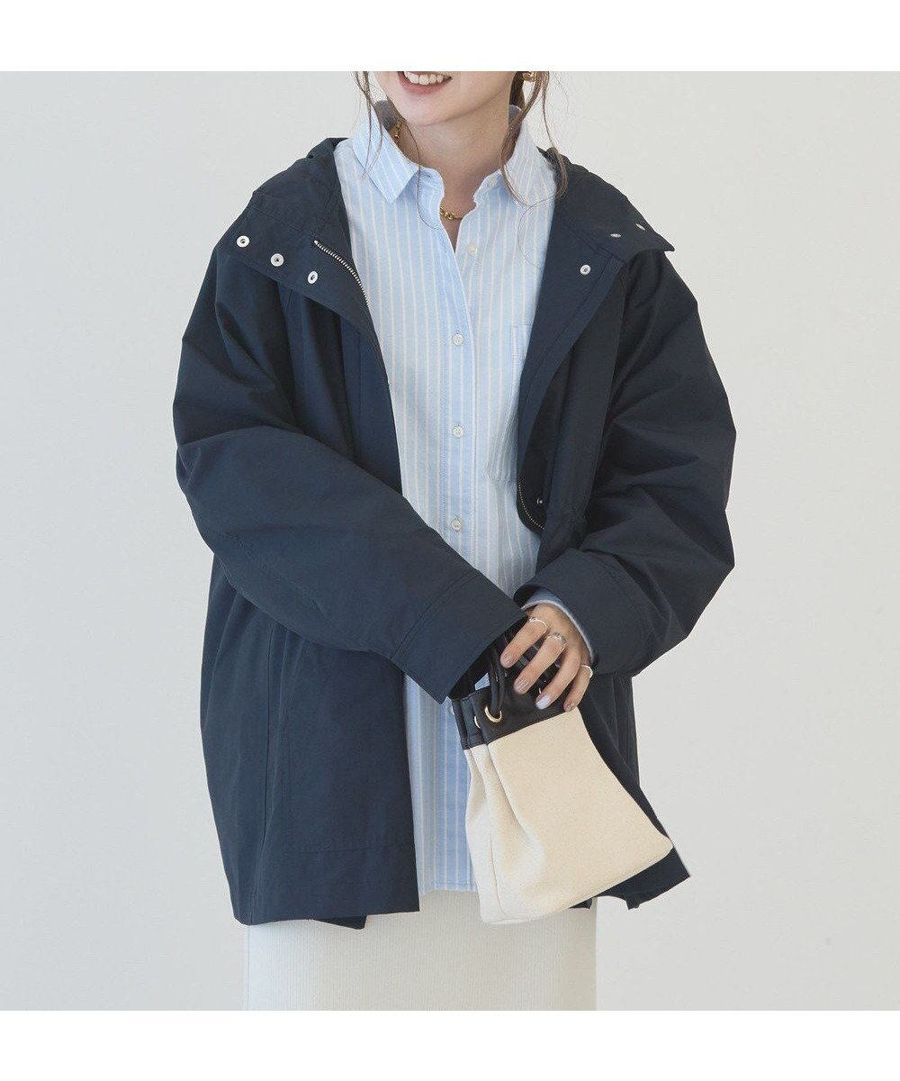 【アメリカンホリック/AMERICAN HOLIC】の花粉防止撥水加工マウンテンパーカー インテリア・キッズ・メンズ・レディースファッション・服の通販 founy(ファニー) 　ファッション　Fashion　レディースファッション　WOMEN　アウター　Coat Outerwear　ジャケット　Jackets　おすすめ　Recommend　ジャケット　Jacket　ドローコード　Draw Cord　パーカー　Hoodie　夏　Summer　春　Spring　S/S・春夏　Ss・Spring/Summer　Navy|ID: prp329100004358505 ipo3291000000031672771