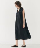 【ベイジ,/BEIGE,】の【洗える】MUSCARI / ソフトシルクスキッパードレス Black|ID:prp329100004358512
