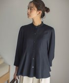 【組曲/KUMIKYOKU】のリヨセルシャーティングペプラム ブラウス 人気、トレンドファッション・服の通販 founy(ファニー) ファッション Fashion レディースファッション Fashion for Women トップス・カットソー Cut & Sew Tops シャツ・ブラウス・オフィスカジュアル Elegant Blouses & Button-Ups エレガント 上品 Elegant 春 Spring ストライプ Stripe, Striped Pattern ドレープ Drape, Draping Fabric フレア Flare, Flared ペプラム Peplum, Flared Hem ボトム Bottoms, Lower Wear 羽織 Haori, Light Jacket 無地 Plain, Solid Color リラックス Relax, Relaxed Fit ロング Long, Long-Length S/S・春夏 SS, Spring/Summer, Warm Season 夏 Summer thumbnail ネイビー系|ID: prp329100004358517 ipo3291000000033621199