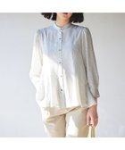 【組曲/KUMIKYOKU】のリヨセルシャーティングペプラム ブラウス 人気、トレンドファッション・服の通販 founy(ファニー) ファッション Fashion レディースファッション Fashion for Women トップス・カットソー Cut & Sew Tops シャツ・ブラウス・オフィスカジュアル Elegant Blouses & Button-Ups エレガント 上品 Elegant 春 Spring ストライプ Stripe, Striped Pattern ドレープ Drape, Draping Fabric フレア Flare, Flared ペプラム Peplum, Flared Hem ボトム Bottoms, Lower Wear 羽織 Haori, Light Jacket 無地 Plain, Solid Color リラックス Relax, Relaxed Fit ロング Long, Long-Length S/S・春夏 SS, Spring/Summer, Warm Season 夏 Summer thumbnail ベージュストライプ系1|ID: prp329100004358517 ipo3291000000033621202