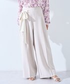 【イェッカ ヴェッカ/YECCA VECCA】のリボンベルトワイドパンツ Light Beige|ID: prp329100004358540 ipo3291000000030463371