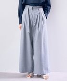 【イェッカ ヴェッカ/YECCA VECCA】のハイウエストベルトデザインタックワイドパンツ Gray|ID: prp329100004358561 ipo3291000000030463515