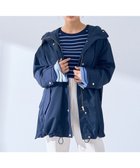 【イェッカ ヴェッカ/YECCA VECCA】の撥水ミドル丈マウンテンパーカー Navy|ID: prp329100004358574 ipo3291000000030463617