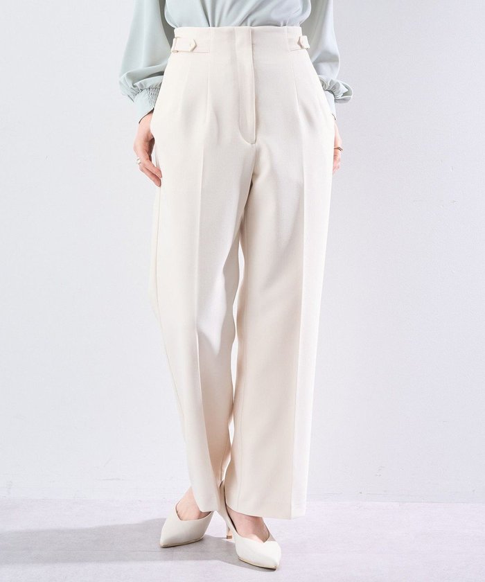 【イェッカ ヴェッカ/YECCA VECCA】のサイドベルテッドハイウエストパンツ インテリア・キッズ・メンズ・レディースファッション・服の通販 founy(ファニー) https://founy.com/ ファッション Fashion レディースファッション WOMEN パンツ Pants スタイリッシュ Stylish スラックス Slacks センター Center ポケット Pocket メタル Metal ワイド Wide 夏 Summer 春 Spring S/S・春夏 Ss・Spring/Summer |ID: prp329100004358582 ipo3291000000031877506