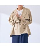 【イェッカ ヴェッカ/YECCA VECCA】のパイピングショートトレンチコート Beige|ID: prp329100004358596 ipo3291000000030463755