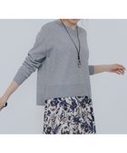 【アンフィーロ 自由区/UNFILO】の【抗菌防臭/UVケア】マイビューティ Vネック ニット グレー|ID: prp329100004358616 ipo3291000000032577836