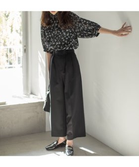 【組曲/KUMIKYOKU】のドライタッチツイル ワイドパンツ 人気、トレンドファッション・服の通販 founy(ファニー) ファッション Fashion レディースファッション WOMEN パンツ Pants 春 Spring センター Center トレンド Trend ドレープ Drape フィット Fit フロント Front ロング Long ワイド Wide S/S・春夏 Ss・Spring/Summer 夏 Summer |ID:prp329100004358625