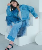 【イェッカ ヴェッカ/YECCA VECCA】のマルチwayチュールスカート 人気、トレンドファッション・服の通販 founy(ファニー) ファッション Fashion レディースファッション WOMEN スカート Skirt NEW・新作・新着・新入荷 New Arrivals おすすめ Recommend アシンメトリー Asymmetry カッティング Cutting デニム Denim トレンド Trend フレア Flare ポケット Pocket ランダム Random 夏 Summer 春 Spring S/S・春夏 Ss・Spring/Summer |ID:prp329100004358653