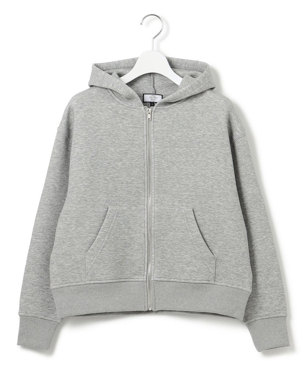 【ジェイプレスヨークストリート/J.PRESS YORK STREET】の【WOMEN】ダンボールジャージ パーカー インテリア・キッズ・メンズ・レディースファッション・服の通販 founy(ファニー) 　ファッション　Fashion　レディースファッション　WOMEN　トップス・カットソー　Tops/Tshirt　パーカ　Sweats　ショート　Short　スタイリッシュ　Stylish　スニーカー　Sneakers　デニム　Denim　トレンド　Trend　バランス　Balance　パーカー　Hoodie　フォルム　Form　リラックス　Relax　A/W・秋冬　Aw・Autumn/Winter・Fw・Fall-Winter　S/S・春夏　Ss・Spring/Summer　おすすめ　Recommend　夏　Summer　ライトグレー系|ID: prp329100004358685 ipo3291000000031769423