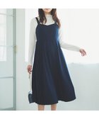 【フェルゥ/Feroux】の【洗える】プリーツコンビ ジャンパースカート 人気、トレンドファッション・服の通販 founy(ファニー) ファッション Fashion レディースファッション WOMEN スカート Skirt インナー Inner カッティング Cutting カットソー Cut And Sew コンビ Combination ツイル Twill フレア Flare プリーツ Pleats 再入荷 Restock/Back In Stock/Re Arrival 半袖 Short Sleeve 夏 Summer 春 Spring S/S・春夏 Ss・Spring/Summer 洗える Washable thumbnail ネイビー系|ID: prp329100004358694 ipo3291000000030464916