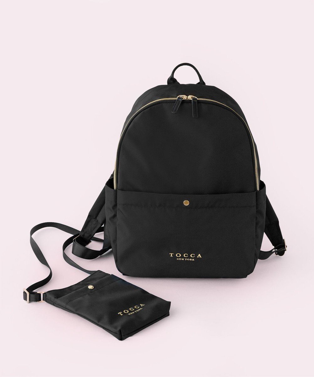 【トッカ/TOCCA】の【WEB&一部店舗限定・A4サイズ対応・撥水・サスティナブル素材】SALTO BACKPACK バックパック 人気、トレンドファッション・服の通販 founy(ファニー) 　ファッション　Fashion　レディースファッション　WOMEN　バッグ　Bag　アウトドア　Outdoor　軽量　Lightweight　シンプル　Simple　ジップ　Zip　スマホ　Smartphone　財布　Wallet　トラベル　Travel　フロント　Front　ベーシック　Basic　ポケット　Pocket　ポシェット　Pochette　リュック　Ruck Sack　NEW・新作・新着・新入荷　New Arrivals　おすすめ　Recommend　旅行　Travel　ビジネス 仕事 通勤　Business　 other-1|ID: prp329100004358701 ipo3291000000030464971